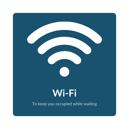 Wifi available at ammons dental by design, dentist in summerville, sc